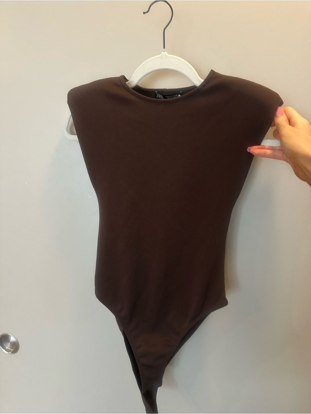 Zara Brown One-Piece Bodysuit